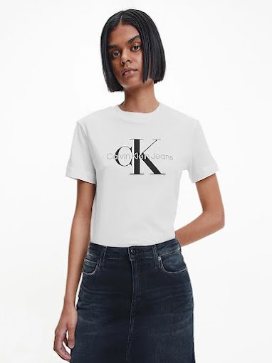 Camiseta blanca Calvin Klein Jeans