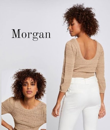 Jersey Morgan en beige
